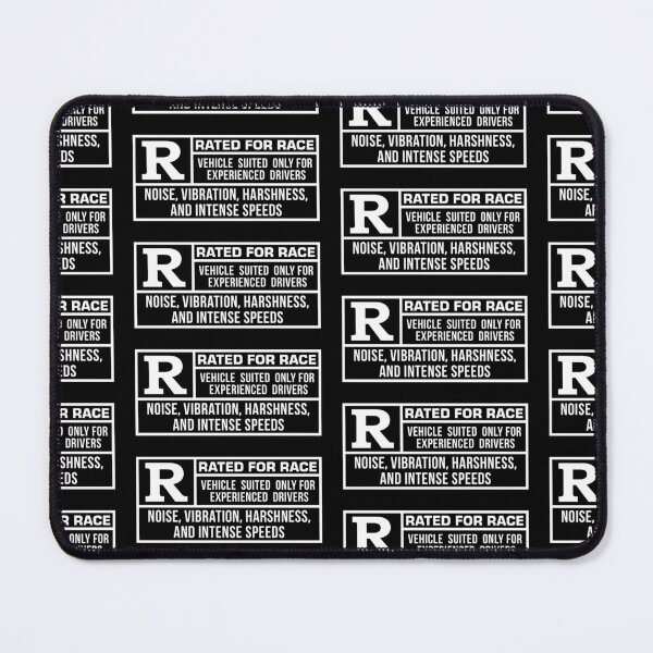 Item preview, Rated R For Race - Black/White designed and sold by TswizzleEG.
