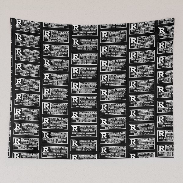 Item preview, Rated R For Race - Black/White designed and sold by TswizzleEG.
