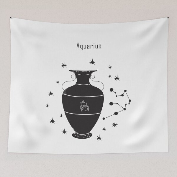 Item preview, Aquarius - Zodiac Sign designed and sold by StarsForgers.