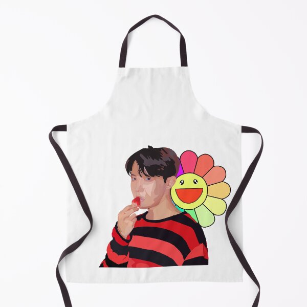 Item preview, J Hope BTS fan art con flor Hobi designed and sold by Alpineocean.