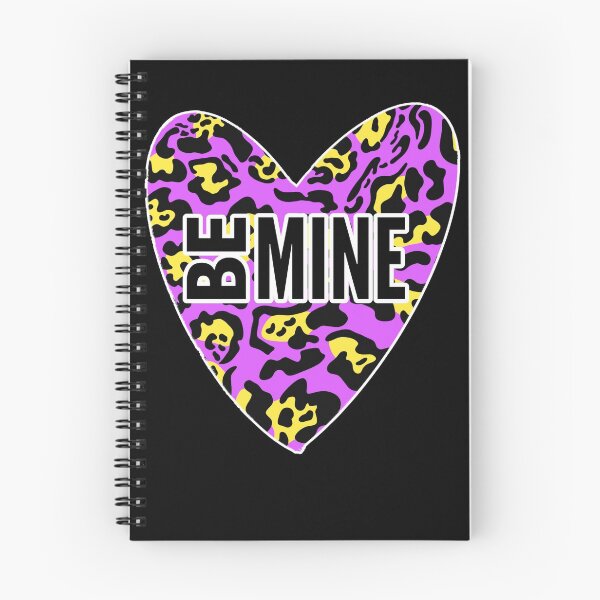 Item preview, Be Mine Valentines Day Purple Gold Leopard Animal Heart Print designed and sold by Vibbin4Life33.