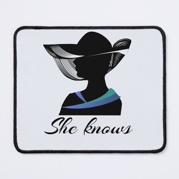 Item preview, She knows designed and sold by Areashor.
