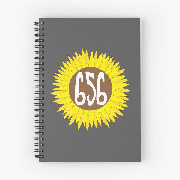 Item preview, Hand Drawn Florida Sunflower 656 Area Code designed and sold by itsrturn.