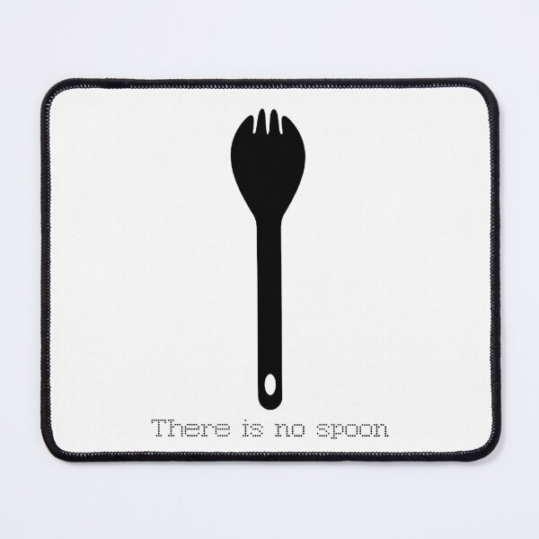Item preview, There is no spoon - Black designed and sold by Rupert Russell.