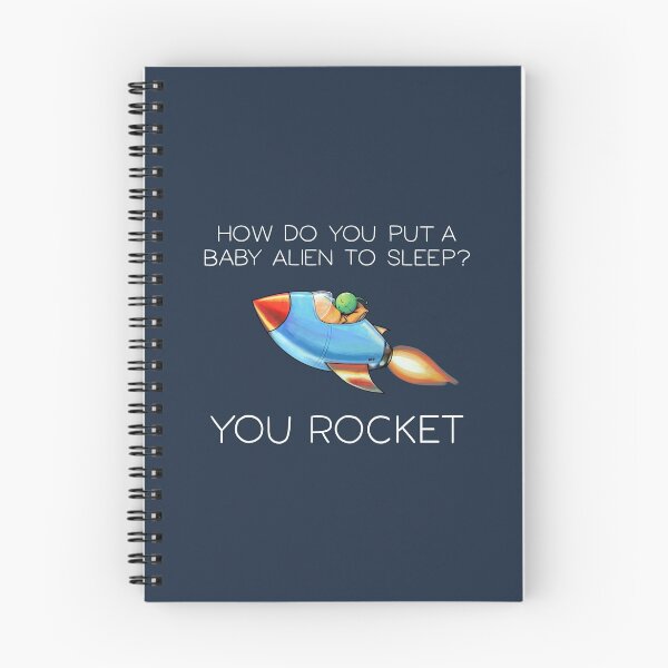 Item preview, How do you put a baby alien to sleep? You rocket designed and sold by cheezup.
