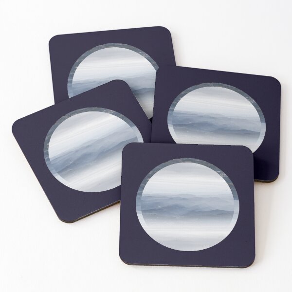 Item preview, Montserrat Mountain Range Layers Barcelona  (Spain), circle, photography inspired design designed and sold by mitevisuals.