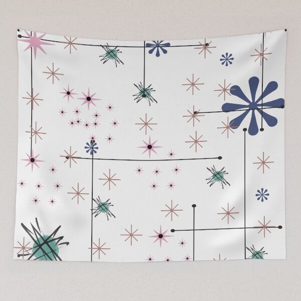 Item preview, Atomic Starry Pattern designed and sold by LisWilliams.