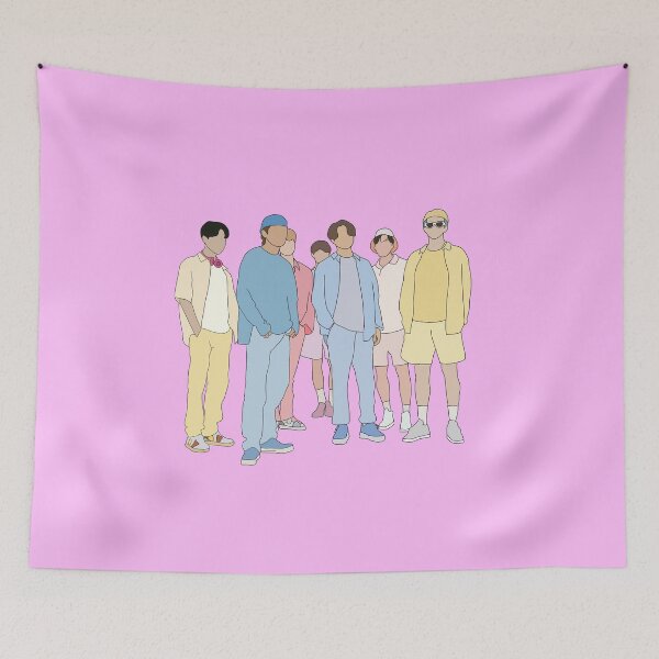 Item preview, BTS dynamite fan art  designed and sold by Alpineocean.