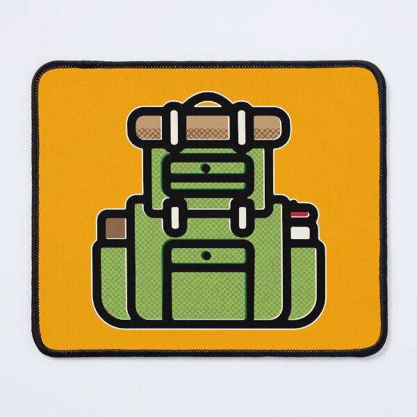 Item preview, Cool Hiking Backpack Retro Sticker designed and sold by roboticaldad.