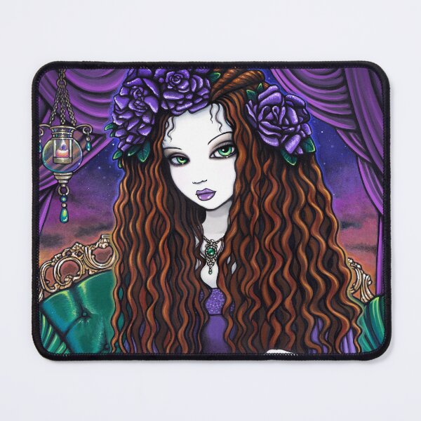 Item preview, Jolene Gothic Victorian Tea Time Fae Lantern Purple Roses designed and sold by Myka Jelina.