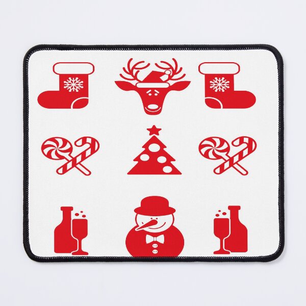 Item preview, christmas barebranch seamless pattern designed and sold by misskholeta.