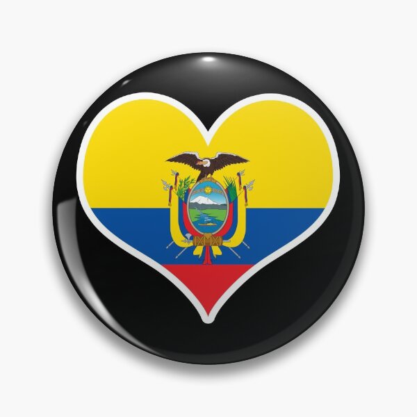 Item preview, Ecuador Flag Heart designed and sold by PKHalford.