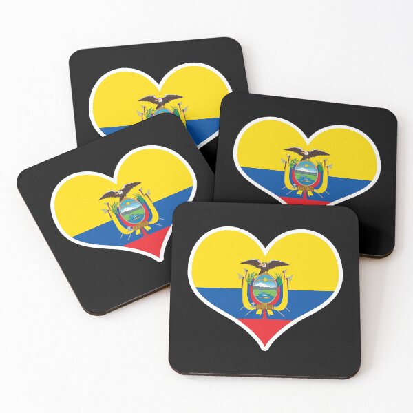 Item preview, Ecuador Flag Heart designed and sold by PKHalford.