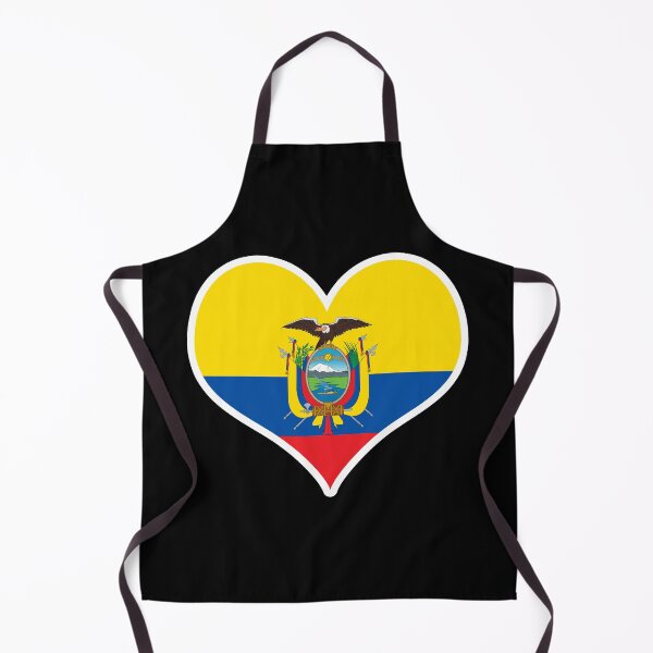Item preview, Ecuador Flag Heart designed and sold by PKHalford.