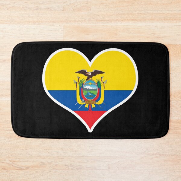 Item preview, Ecuador Flag Heart designed and sold by PKHalford.