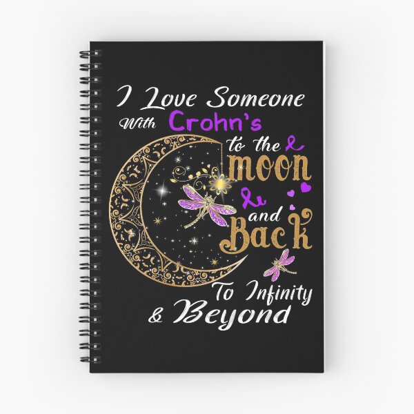Item preview, I Love Someone With Crohn's To The Moon And Back designed and sold by Adropine.