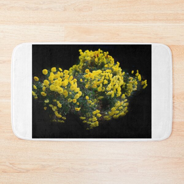 Item preview, Yellow flowers on balck background designed and sold by olena2552.