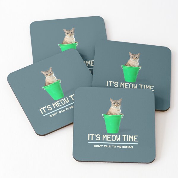 Item preview, It's meow time T-shirt! designed and sold by HelloLoriDesign.