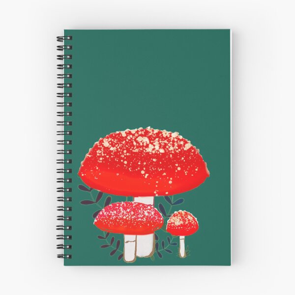 Item preview, Vibrant red mushroom designed and sold by AlbionTradeCo.