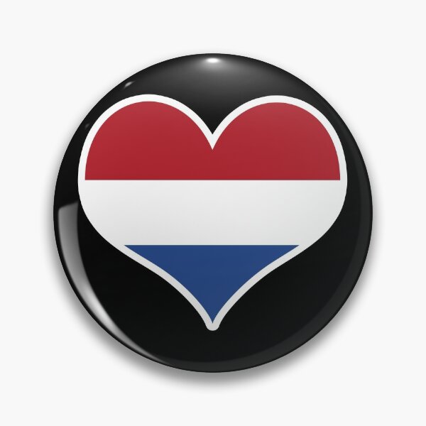 Item preview, Netherlands Flag Heart designed and sold by PKHalford.