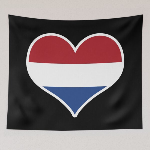 Item preview, Netherlands Flag Heart designed and sold by PKHalford.