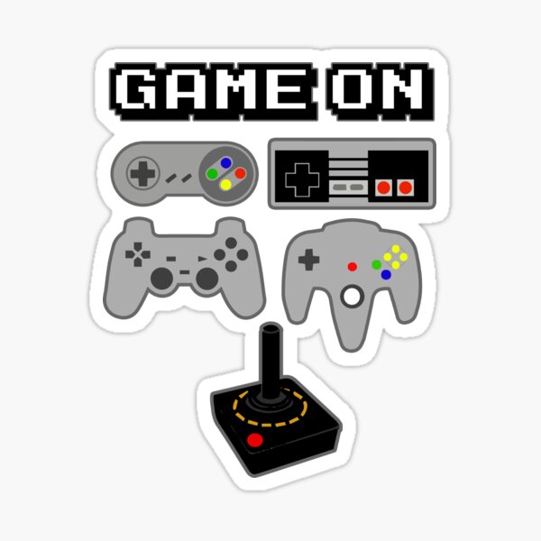 Game Controller Stickers Redbubble - game controller roblox decal