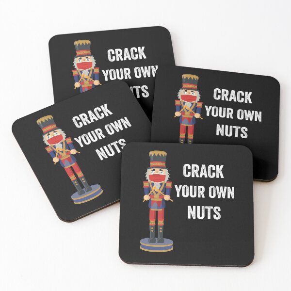 Item preview, Funny Christmas Nutcracker With Face Mask Crack Your Own Nuts  designed and sold by StudioTina.