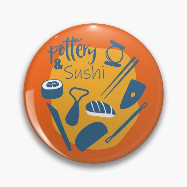 Item preview, Pottery and Sushi designed and sold by Teequeque.