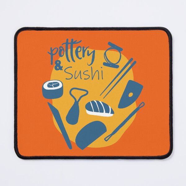 Item preview, Pottery and Sushi designed and sold by Teequeque.