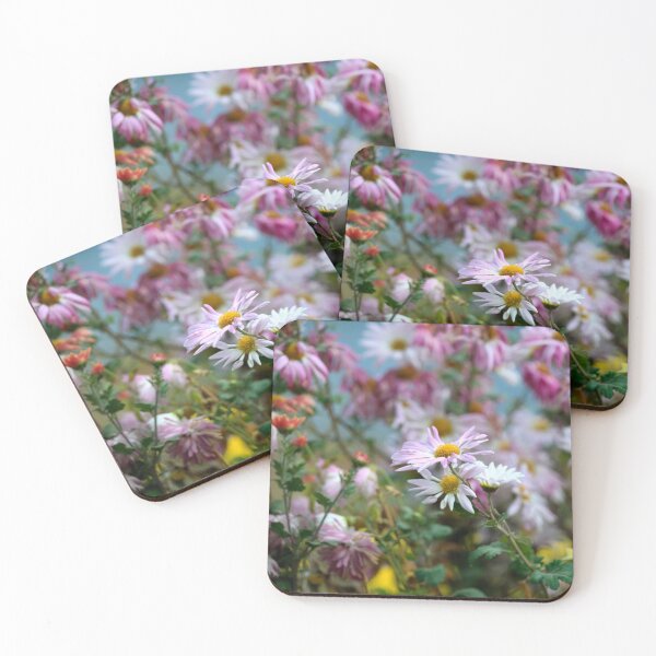 Item preview, Colorful autumn flowers in garden designed and sold by olena2552.