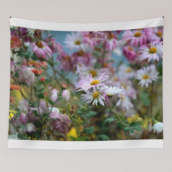 Item preview, Colorful autumn flowers in garden designed and sold by olena2552.