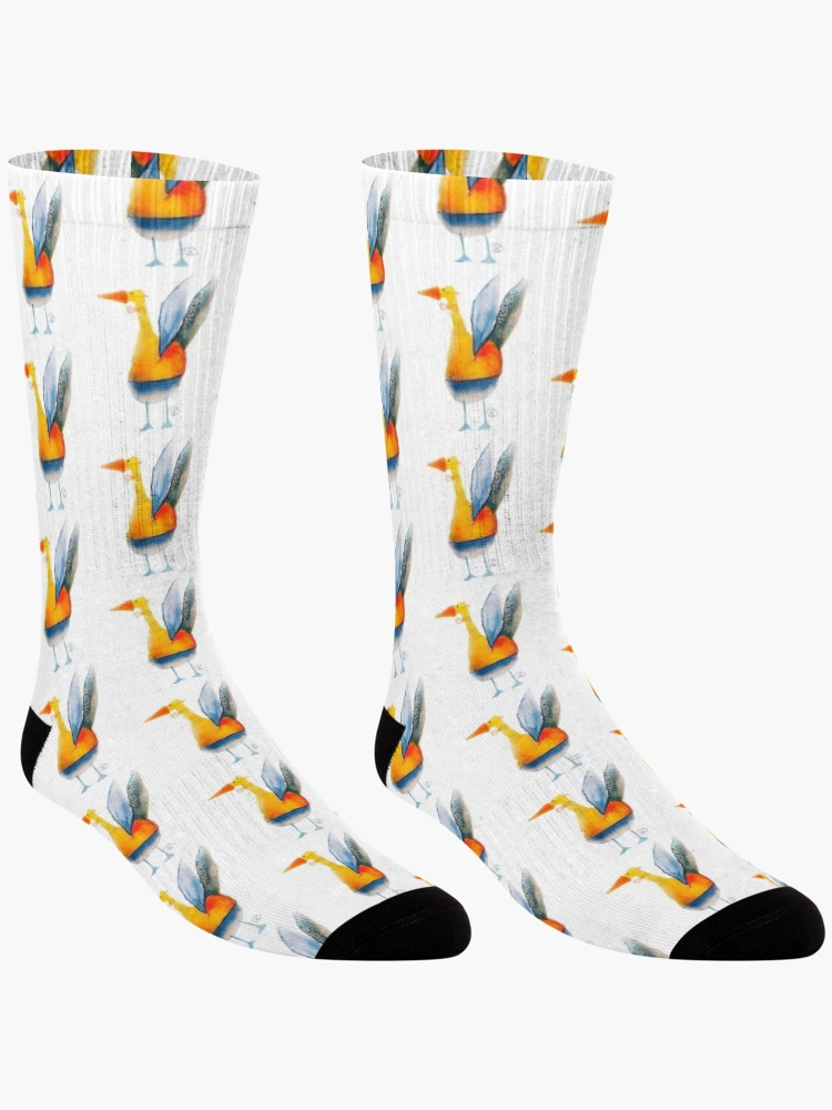 Thumbnail 3 of 5, Socks, Dapper Bird designed and sold by Ruth Day.