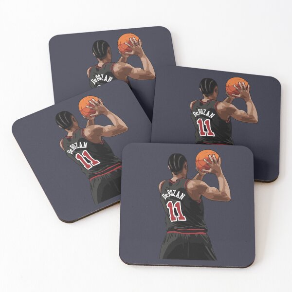 Item preview, DeMar DeRozan Vector Back Qiangy designed and sold by qiangdade.