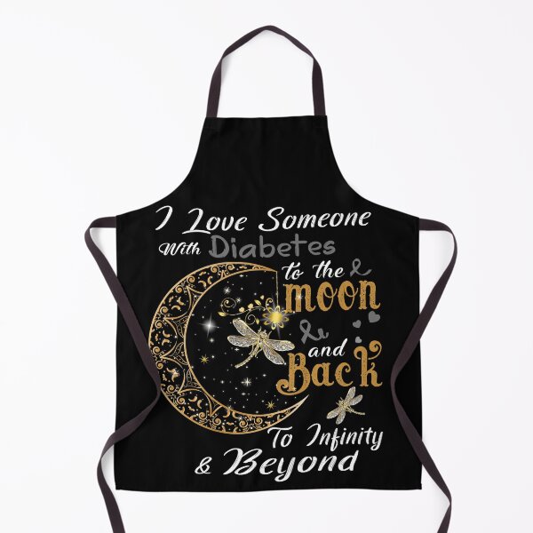 Item preview, I Love Someone With Diabetes To The Moon And Back designed and sold by Adropine.