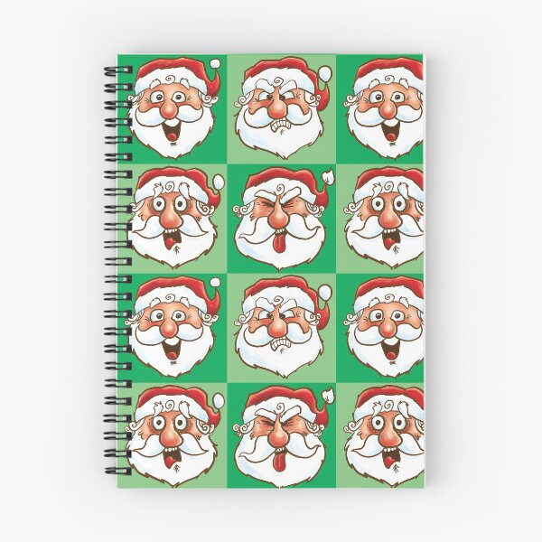 Item preview, Caras de Papá Noel designed and sold by Grasdal.