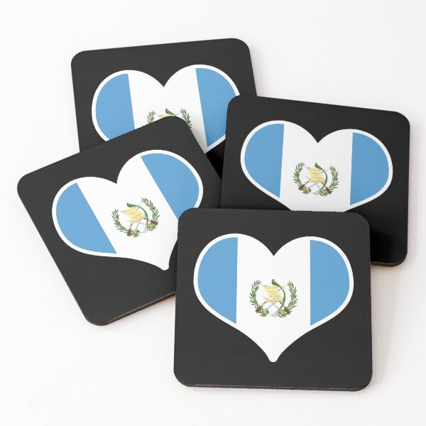 Item preview, Guatemala Flag Heart designed and sold by PKHalford.