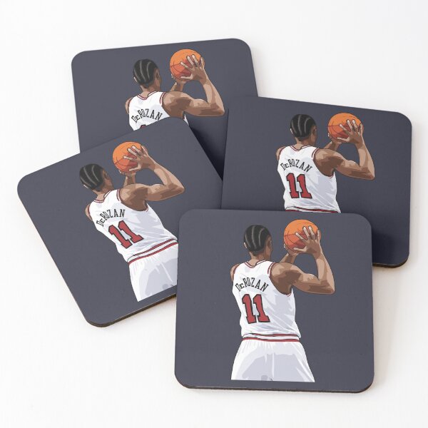 Item preview, DeMar DeRozan Vector Back Qiangy designed and sold by qiangdade.