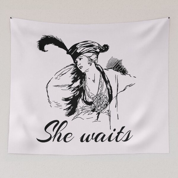 Item preview, She waits designed and sold by Areashor.