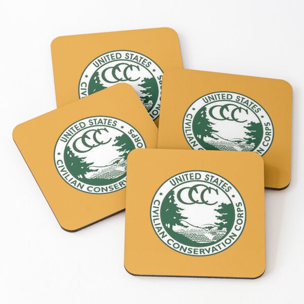 Item preview, The Civilian Conservation Corps designed and sold by Broken Antler Designs .