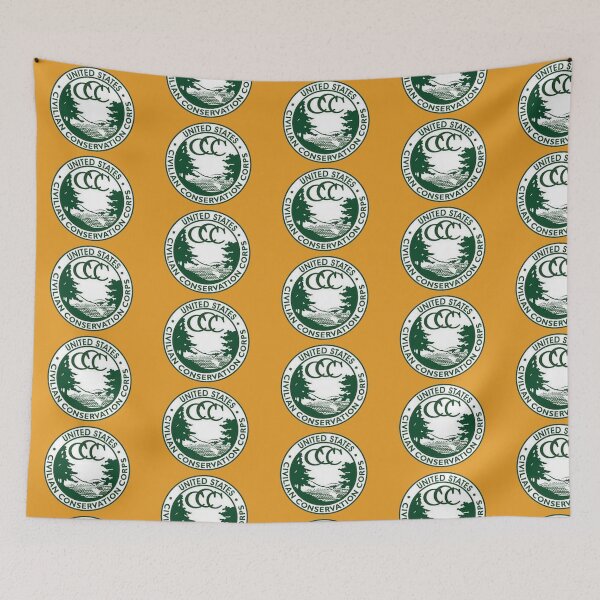 Item preview, The Civilian Conservation Corps designed and sold by Broken Antler Designs .