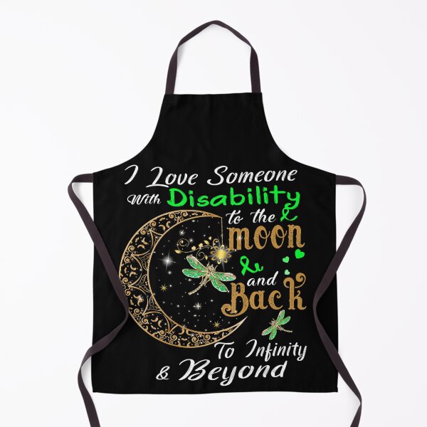 Item preview, I Love Someone With Disability To The Moon And Back designed and sold by Adropine.