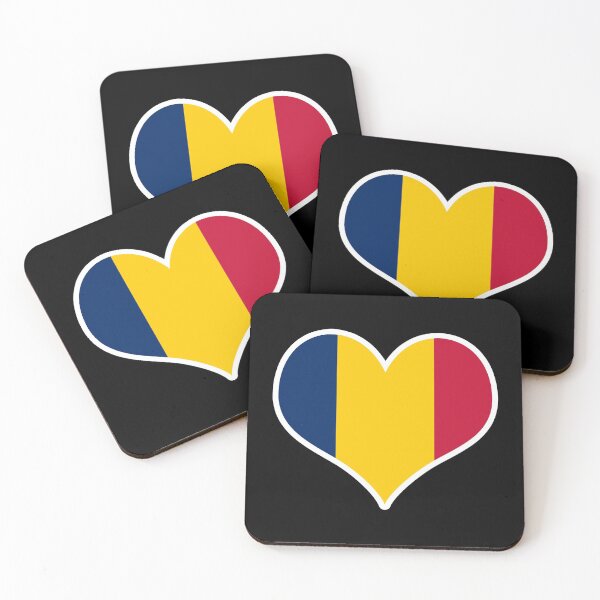 Item preview, Chad Flag Heart designed and sold by PKHalford.