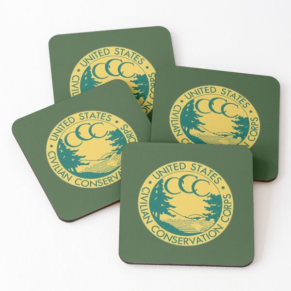 Item preview, The Civilian Conservation Corps designed and sold by Broken Antler Designs .