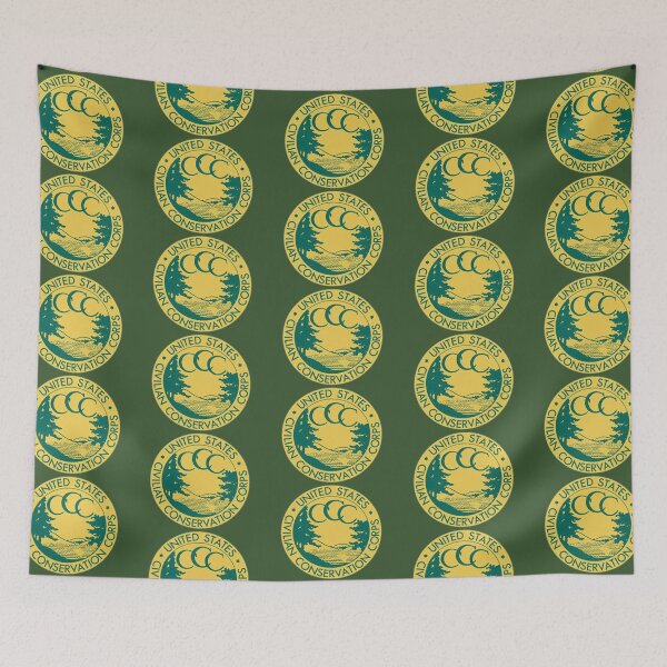 Item preview, The Civilian Conservation Corps designed and sold by Broken Antler Designs .