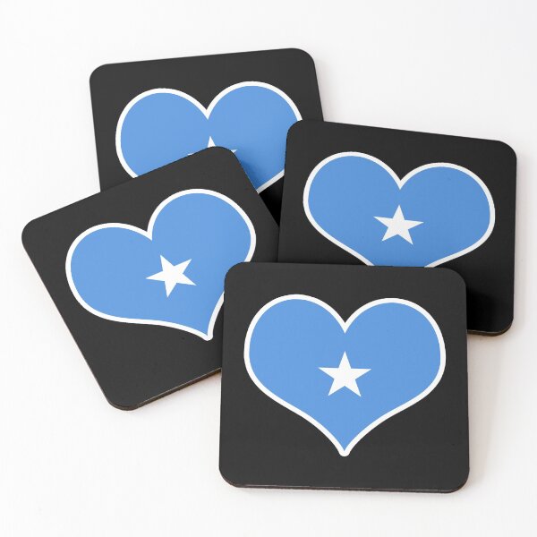 Item preview, Somalia Flag Heart designed and sold by PKHalford.