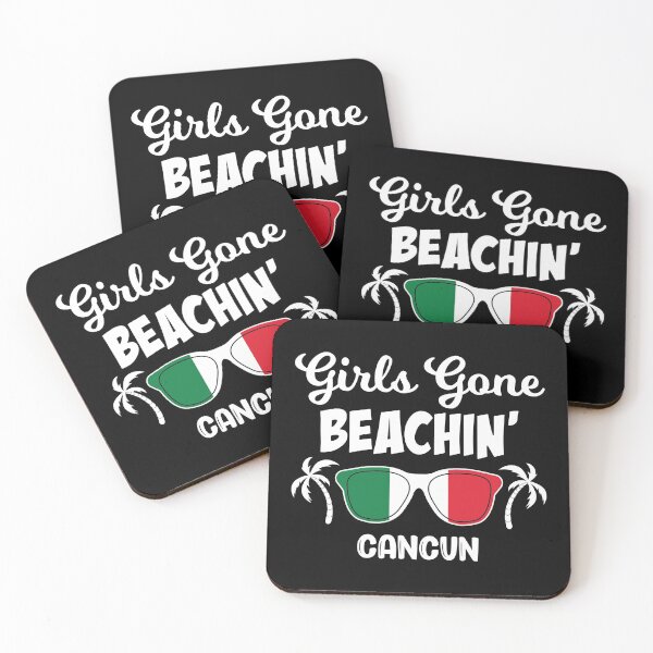 Item preview, Girls Gone Beaching Bachelorette Girls Trip Cancun print designed and sold by jakehughes2015.