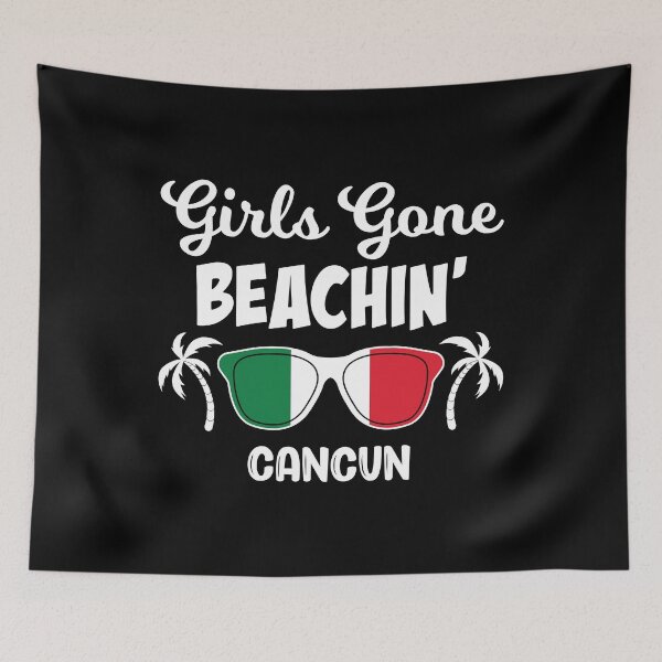 Item preview, Girls Gone Beaching Bachelorette Girls Trip Cancun print designed and sold by jakehughes2015.