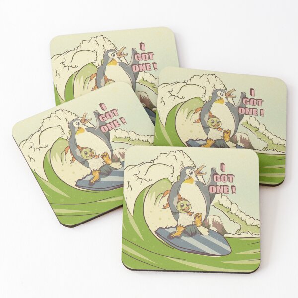 Item preview, Penguin Surfing designed and sold by piedaydesigns.
