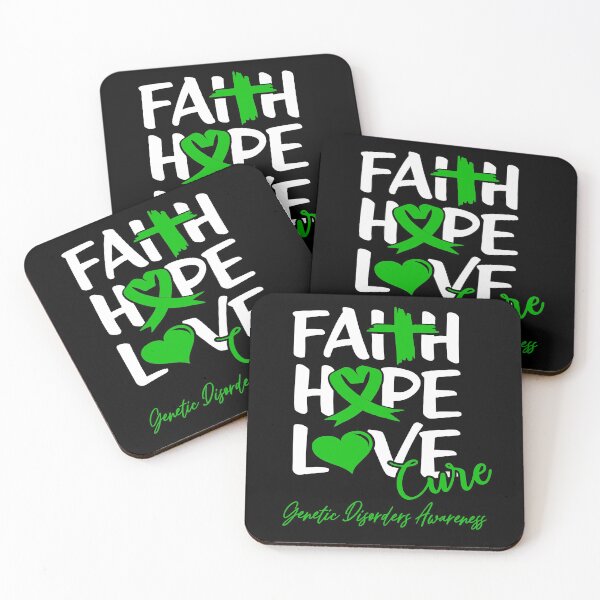 Item preview, Faith Hope Love Cure Genetic Disorders Awareness designed and sold by Grooffos.