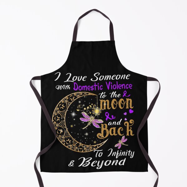 Item preview, I Love Someone With Domestic Violence To The Moon And Back designed and sold by Adropine.
